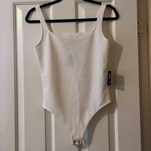 NWT! Express Square Neck Thong Bodysuit